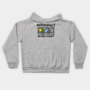 Meteorologist Weather Prophet Kids Hoodie